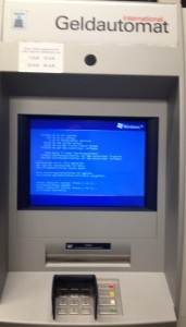 Geldautomat bei meiner Bank