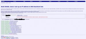 Blacklist check auf der Domain Kloth.net