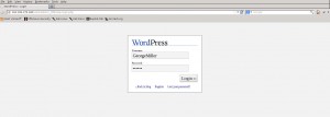 Wordpress 1.5.1.1 Login screen