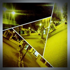 Lampertheim bei Nacht