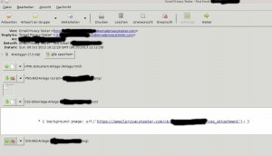 Email des Email-Privacy-Testers in meinem Evolution Client